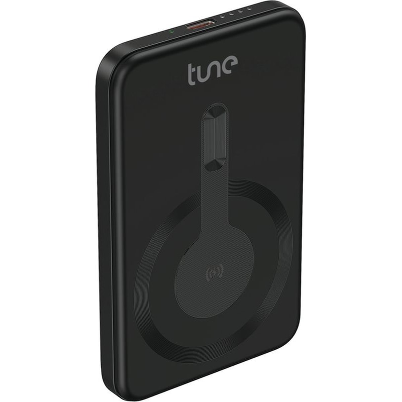 TUNE Powerbank Tune On the Go UltraMag Wireless Powerbank Slim 5.000mAh 20W - Black