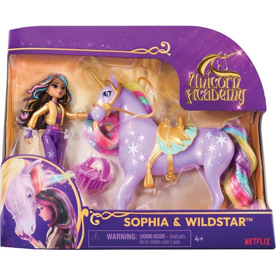 Spin Master Unicorn Academy Mini Κούκλα & Μονόκερος 1 Τμχ - Τυχαία Επιλογή Σχεδίου (6071175) image 0