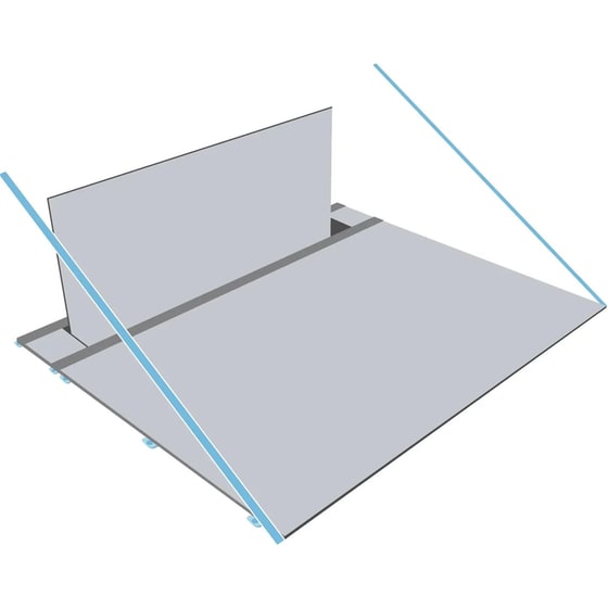 NEFF Z9302GLAY0 Flex Design Ενιαία εγκατάσταση για απορροφητήρα Glassdraft & εστία 66.7 cm - Anthracite Gray image 1