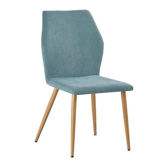 Καρέκλα Woodwell Μεταλλική/Υφασμάτινη Σετ 4 Τμχ - Βεραμαν image 0