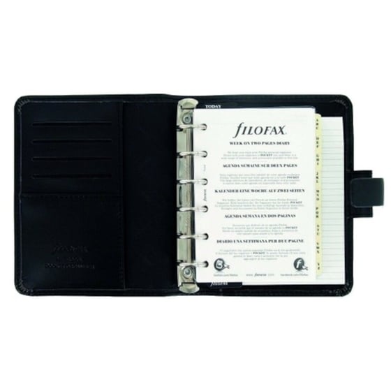 Organizer Filofax Metropol Pocket Μαύρο image 2