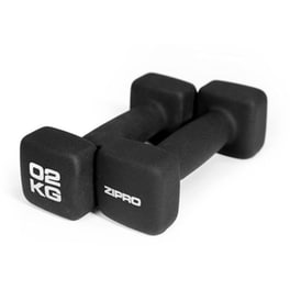 Σετ Βαράκια 2 Kg Zipro 10947182  Από Νεοπρένιο 2 τμχ - Μαύρο
