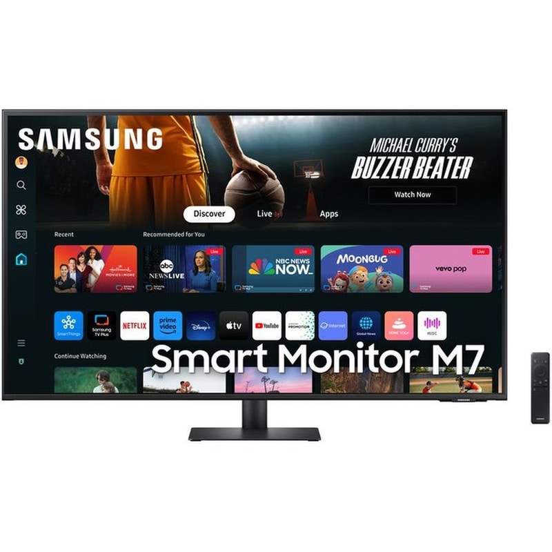 Samsung Smart Monitor M70D LS43DM702UUXDU 43 4K UHD VA Flat 60Hz 4ms