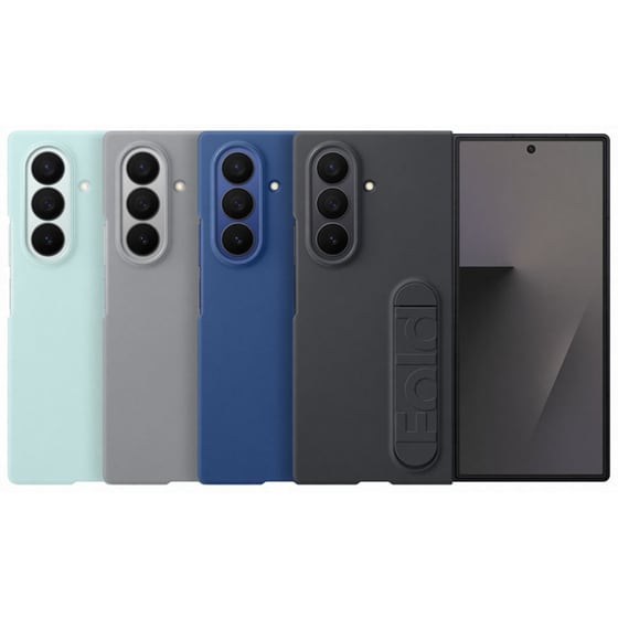 Θήκη Samsung Galaxy Z Fold7 - Samsung Silicone Case - Blue image 6
