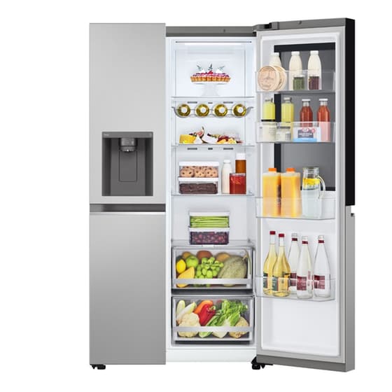 LG GSGV80PYLL με InstaView™ Total No Frost 635 Lt Ασημί Ψυγείο Ντουλάπα image 6