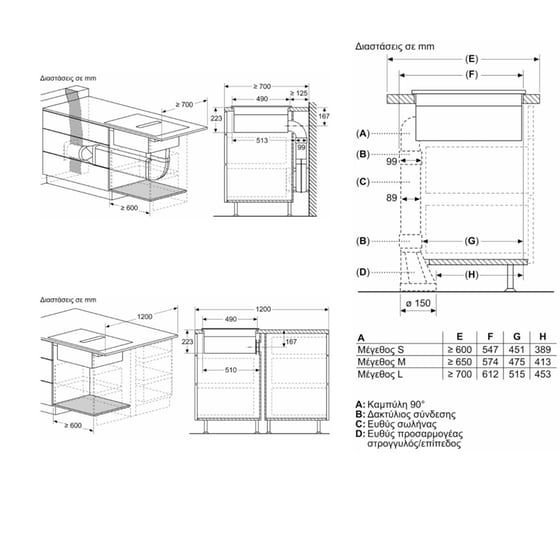 NEFF Ν 90 V68YYX4C0 Flex Design Εστία Επαγωγική Αυτόνομη 80 cm image 9