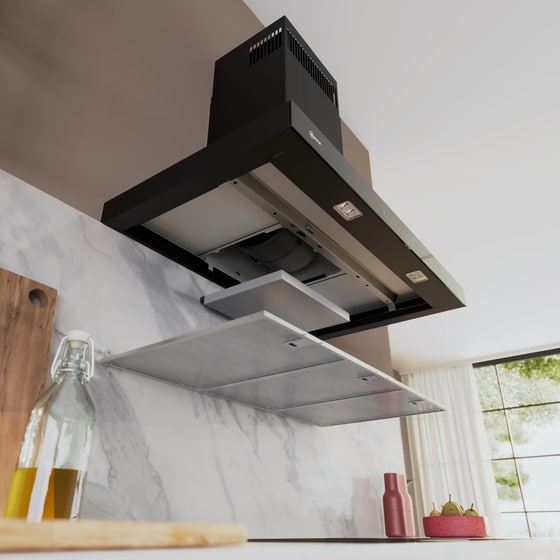 NEFF D67BDN2S0 60 cm Μαύρο Απορροφητήρας Καμινάδα - Τζάκι image 7
