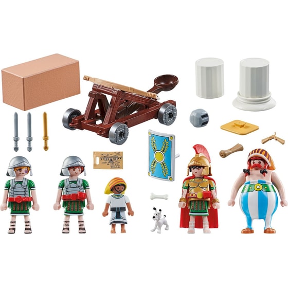 PLAYMOBIL® Asterix : Ο Νουμερομπίς και η κατασκευή του Παλατιού (71268) image 1