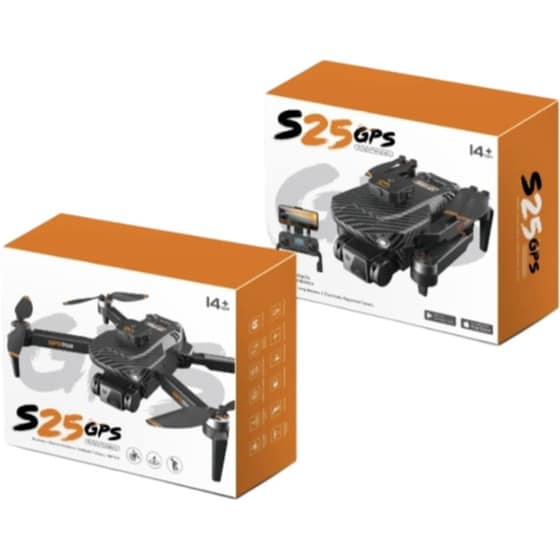 OEM S25 Pro Drone - Μαύρο image 1