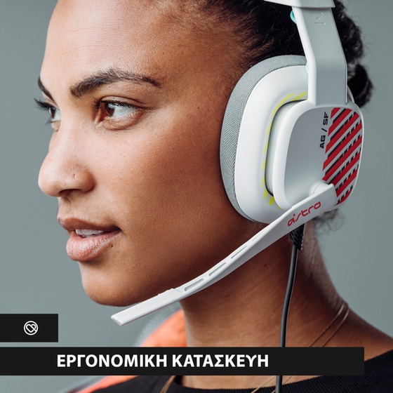 Logitech G A10 Gen 2 Gaming Ενσύρματα Ακουστικά 3.5mm - Λευκά image 5