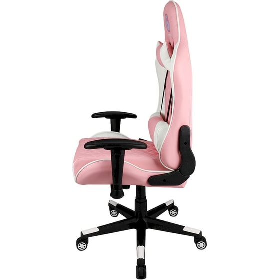 Gaming Καρέκλα Gembird GC-03-PW από Τεχνητό Δέρμα - Λευκό/ Ροζ image 7
