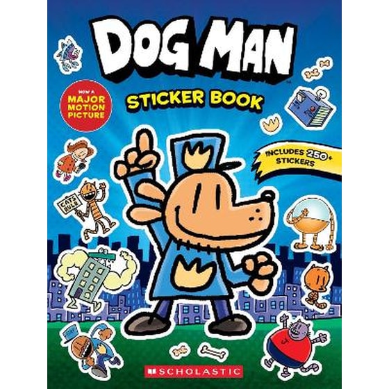 Dog Man the Movie: Official Sticker Activity Book image 0