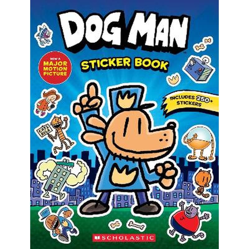 Dog Man the Movie: Official Sticker Activity Book