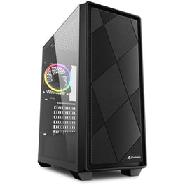 Κουτί Desktop Sharkoon VS8 RGB Gaming Micro Tower - Μαύρο