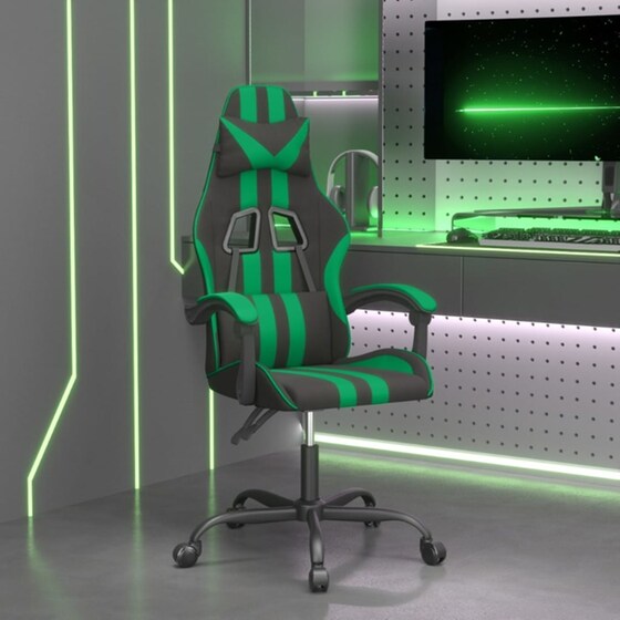 Καρέκλα Gaming VIDAXL 3143821 από Τεχνητό Δέρμα - Μαύρο image 9