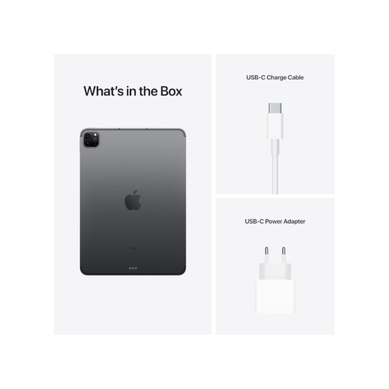 Apple iPad Pro 2021 11" 16GB/1TB 5G Space Gray με 2 έτη εγγύηση image 3