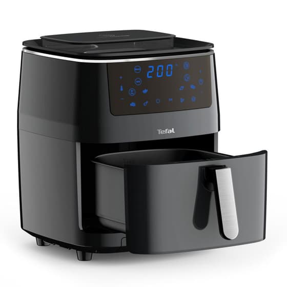 TEFAL FW2018 Easy Fry Grill & Steam 1700 W 6.5 L Μαύρη με Αποσπώμενο Κάδο Φριτέζα Αέρος image 1