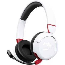 HyperX Cloud Mini Gaming Ασύρματα Ακουστικά Bluetooth - Λευκά