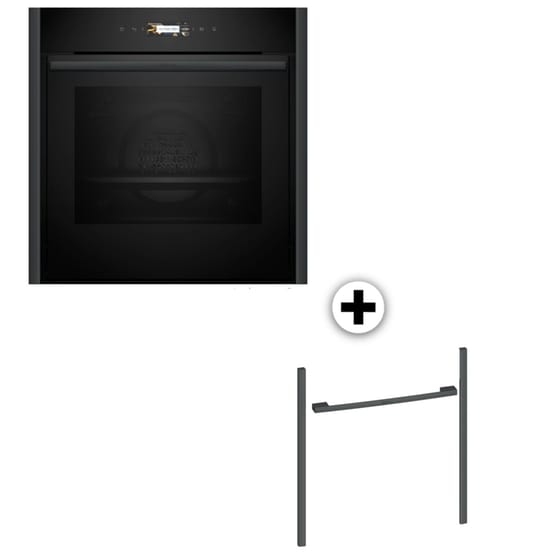 NEFF B59CR3AY0 71 Lt & Flex Design Kit Anthracite Gray Εντοιχιζόμενος Φούρνος Άνω Πάγκου image 0