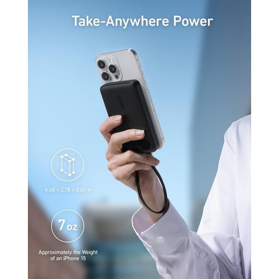 Powerbank Anker 10.000mAh - Μαύρο image 5