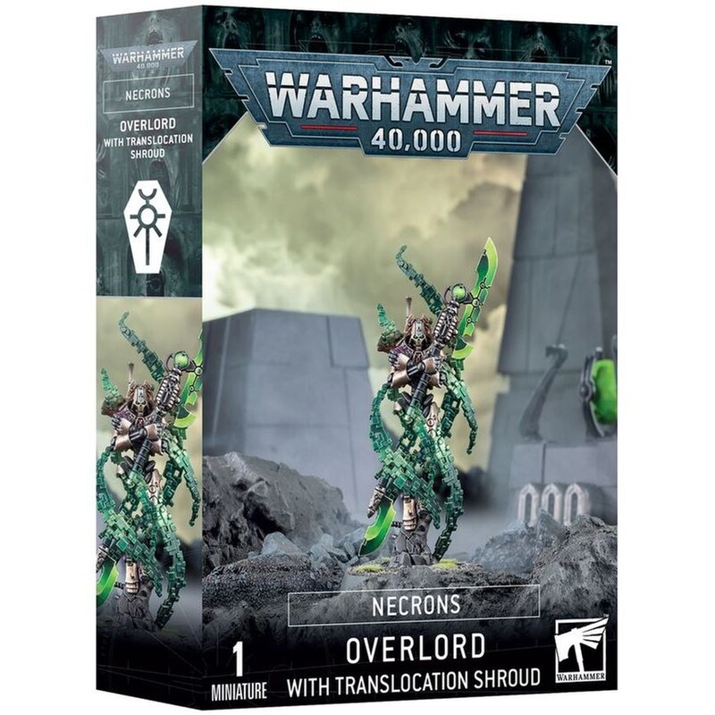 Necrons: Overlord And Translocation Shroud Warhammer 40k GAMES WORKSHOP