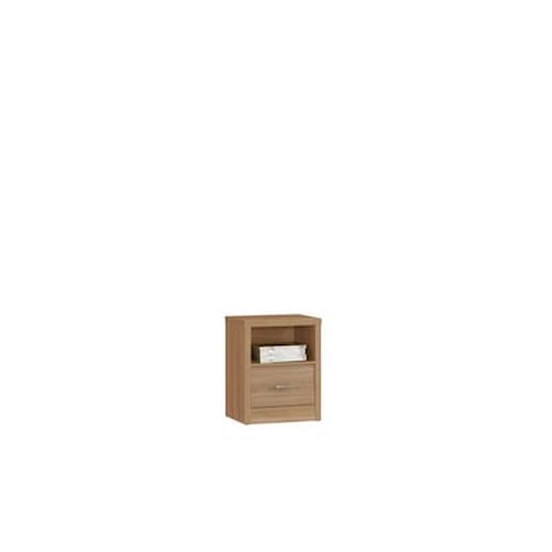 WOODWELL Κομοδίνο Caliber 47x39x47 Sonoma Oak 1 Συρτάρι C56063