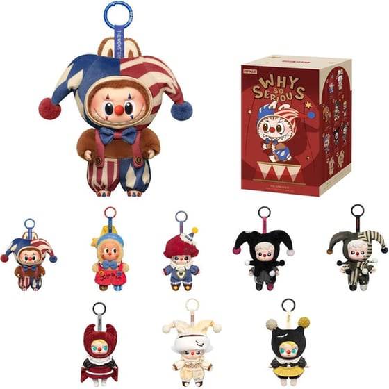 Λούτρινο Μπρελόκ Pop Mart Why So Serious Series Blind Box image 1