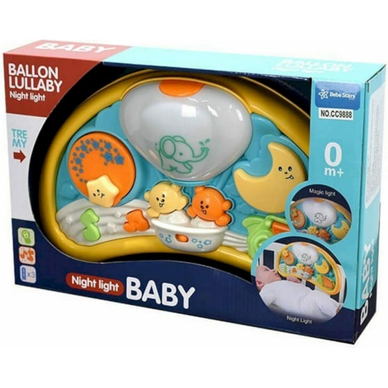 Bebestars Βρεφικό Κρεμαστό Παιχνίδι Music Balloon Lullaby (853-100) image 3