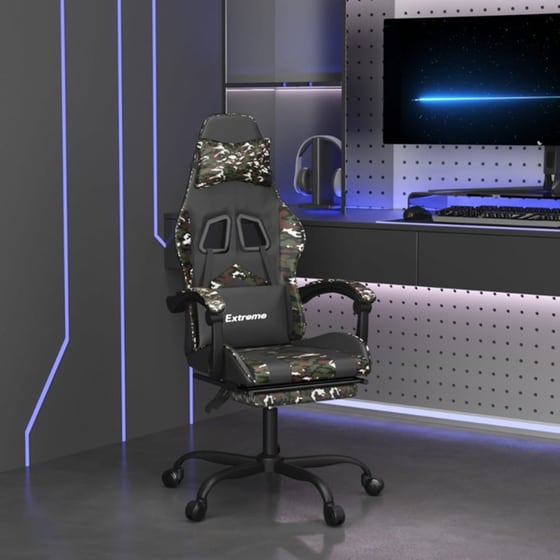 Καρέκλα Gaming VIDAXL 349614 με Υποπόδιο από Τεχνητό Δέρμα image 8