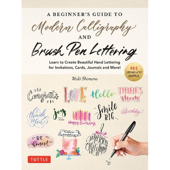 A Beginner's Guide to Modern Calligraphy & Brush Pen Lettering image 0