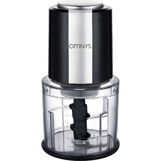 OMNYS CHP-06 0.6 L 400 W Μαύρο/Inox Πολυκόπτης image 0