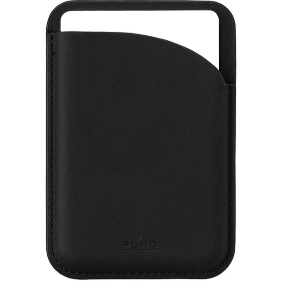 Θήκη Apple iPhone - Puro Mag Wallet Card Holder - Black image 1