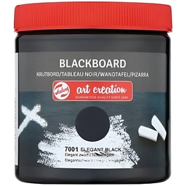 Χρώμα Μαυροπίνακα Talens 250ml Μαύρο