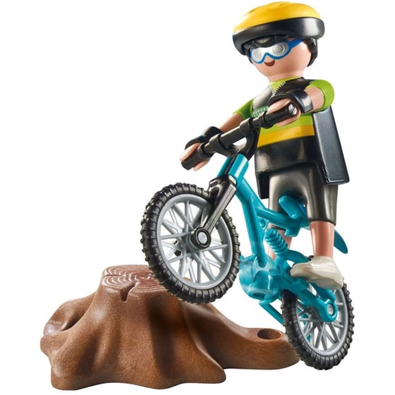 Playmobil Ποδηλάτης Με Mountain Bike (71756) image 1