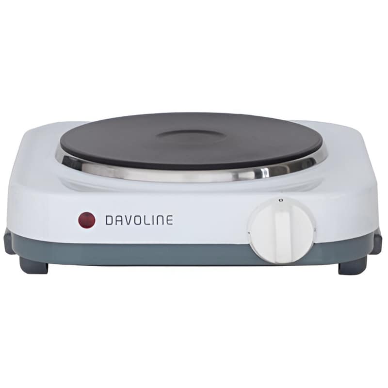 DAVOLINE Επιτραπέζια Εστία Εμαγιέ DAVOLINE EK-1500W 1500 W Λευκό