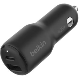 Φορτιστής Αυτοκινήτου Belkin BoostCharge Dual Car Charger USB-A/USB-C 42W - Black