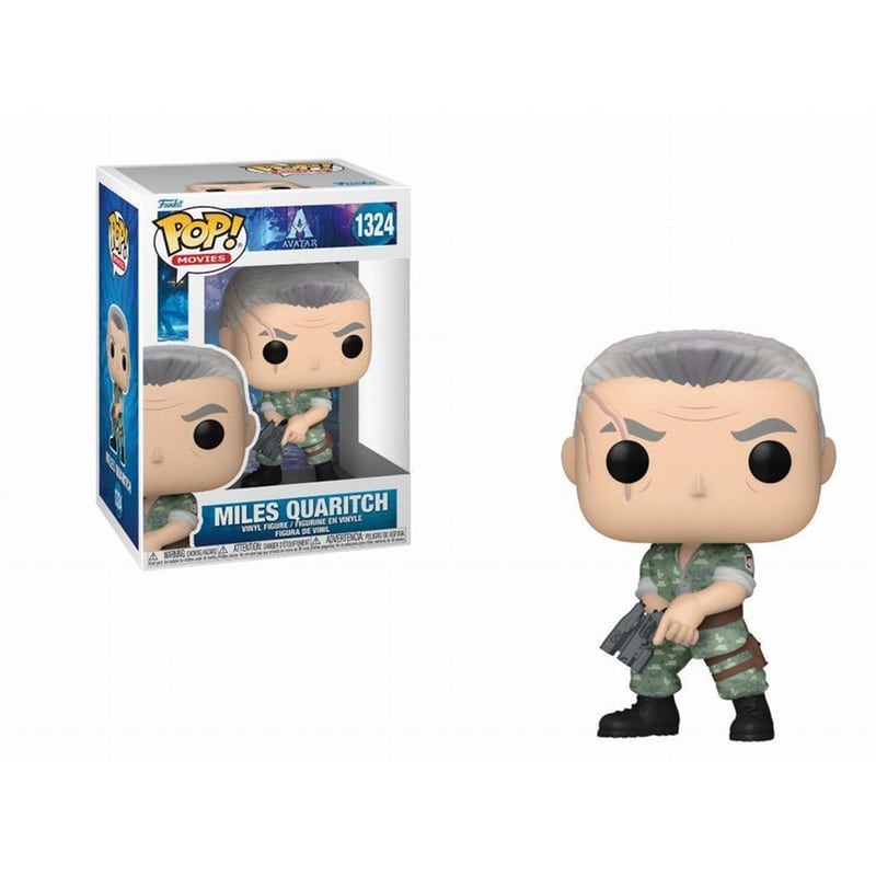 Funko Pop! Movies - James Cameron AVATAR - Miles Quaritch #1324