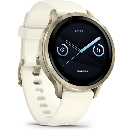 Smartwatch Garmin Venu 4 41mm - Lunar Gold with Bone image 2