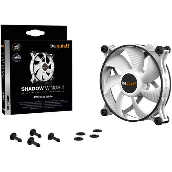 Case Fan BE QUIET! Shadow Wings 2 BL089 120mm - Λευκό image 4