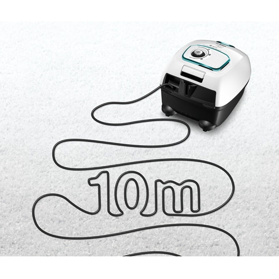 BOSCH BGBS4HYG1 600 W με Σακούλα 4 lt Λευκό Ηλεκτρική Σκούπα image 1