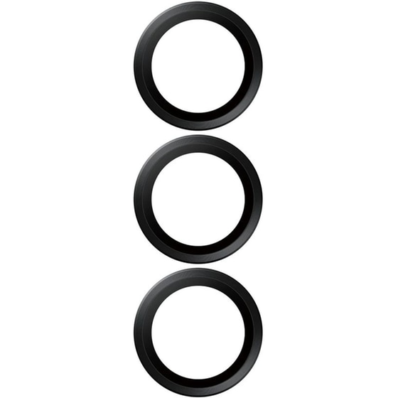 Προστατευτικό καμερών Samsung Galaxy S25 - PanzerGlass Hoops Lens Protector Black image 3