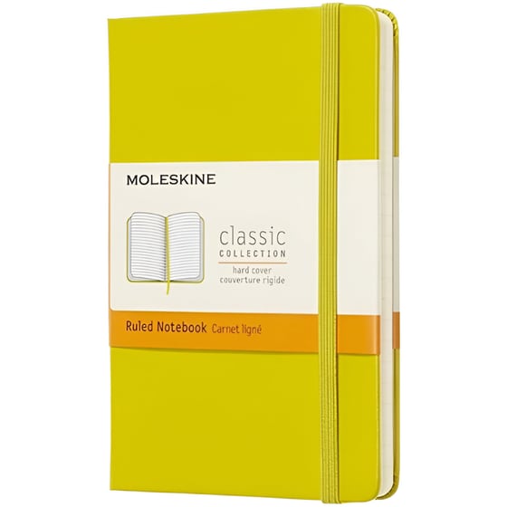 Σημειωματάριο Moleskine Ριγέ Κίτρινο Pocket (1 Τεμάχιο) image 0
