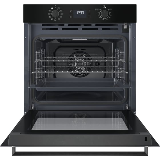 INDESIT IO K78PU B 71 Lt Μαύρο Εντοιχιζόμενος Φούρνος Άνω Πάγκου image 2