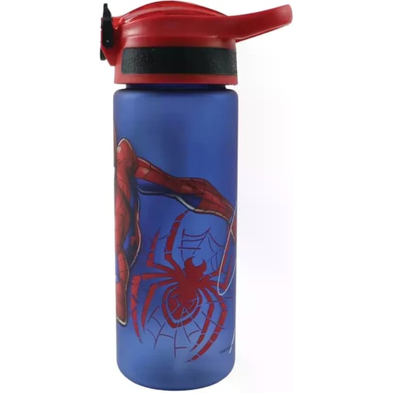 Παγούρι Gim με Καλαμάκι Spiderman 600ml image 2
