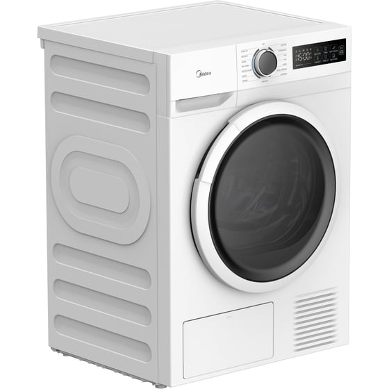 MIDEA MD110H80D/W-GR 8kg με Αντλία Θερμότητας Λευκό Στεγνωτήριο Ρούχων image 3