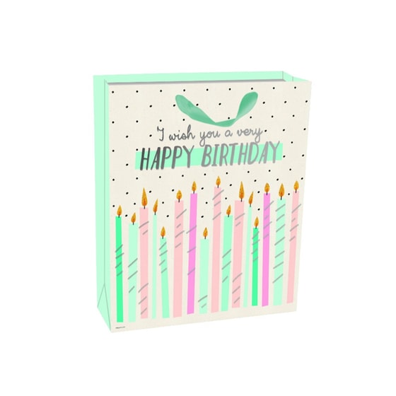Τσάντα Δώρου Legami Happy Birthday Candles Large image 0