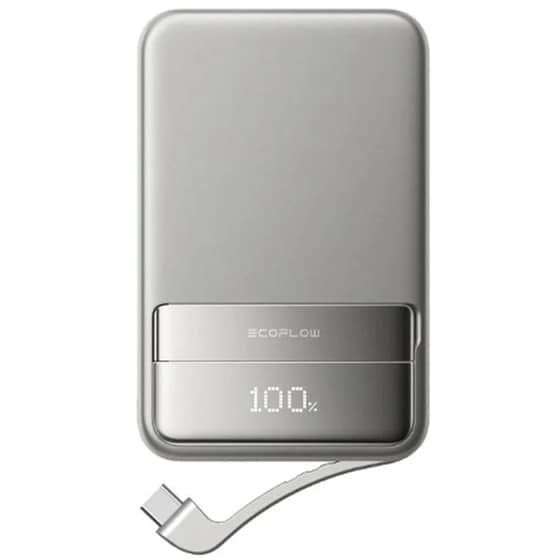 Powerbank  Ecoflow Rapid Magnetic 10000 mAh - Ασημί image 1