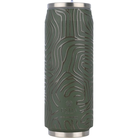 Θερμός Travel Cup Estia Home Art Save the Aegean Olive Flow 500ml image 0