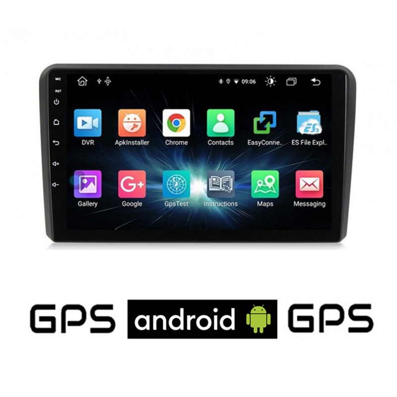 Camera + Audi A3 Android Οθόνη Αυτοκίνητου Με Gps Wi-fi