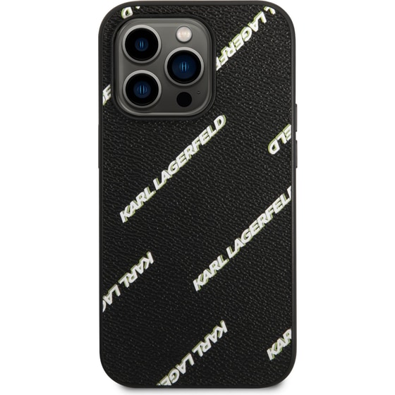 Θήκη Apple iPhone 14 - Karl Lagerfeld Logomania - Black image 1